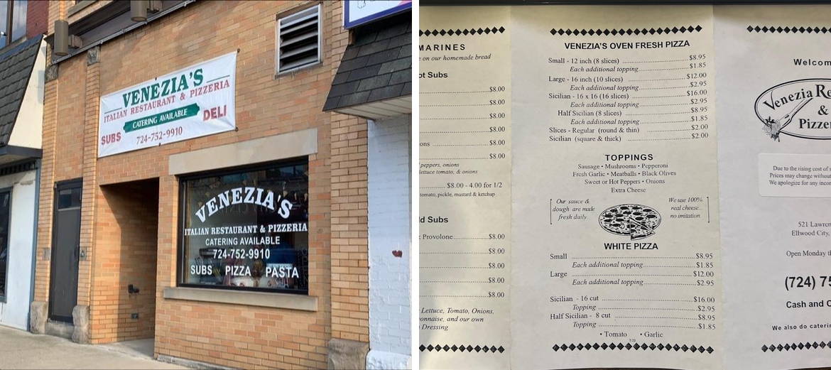 Venezia's Italian Restaurant & Pizzeria